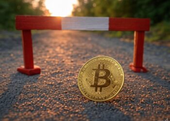 Bitcoin se enfrenta a una barrera que le impide seguir al alza. Fuente: Grok.