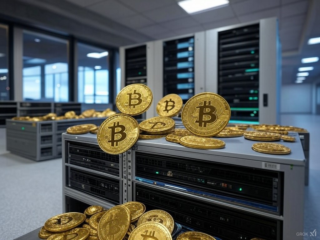 Cinq mineurs ont pris 21% du bitcoin en janvier