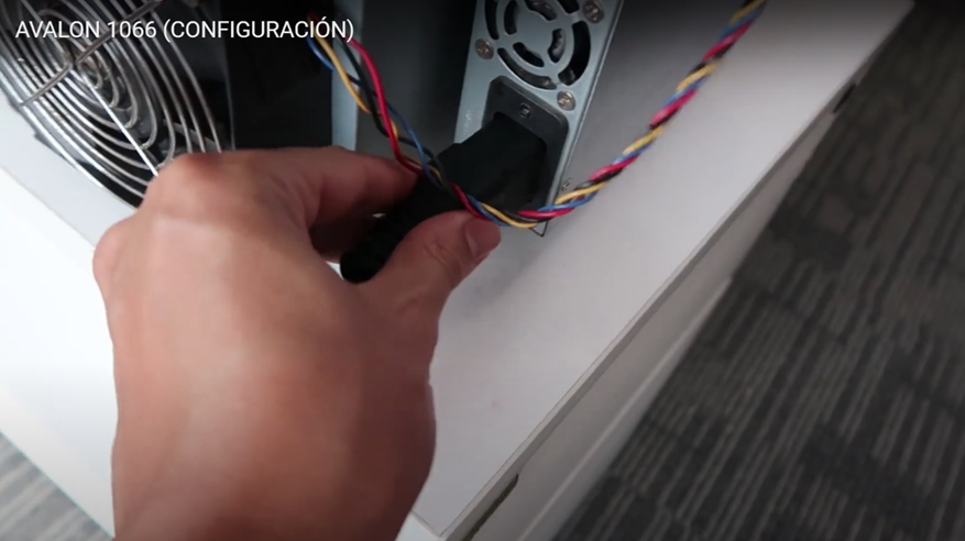 Configuración del Avalon 1066.