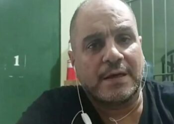 Cositorto habló a la prensa tras ser declarado culpable. Fuente Ámbito.