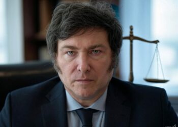 Javier Milei hizo una publicación en X sobre el token LIBRA, y luego la eliminó. Fuente: imagen generada mediante Grok, por CriptoNoticias.