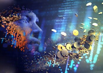 Las criptomonedas relacionadas con la IA se enfrentan a un declive en el mercado. Composición por CriptoNoticias. Alfazet Chronicles/ stock.adobe.com; pinkeyes/ stok.adobe.com; artegorov3@gmail/ stock.adobe.com