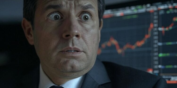 El miedo es una emoción natural que suele avivarse con el trading de bitcoin y otros activos financieros. Fuente: Grok.