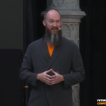 El desarrollador bitcoiner Jameson Lopp en una conferencia.