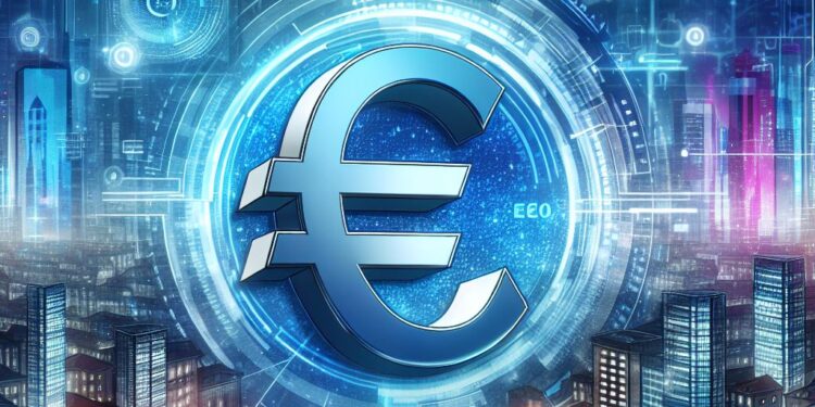 El BCE planea lanzar su CBDC en octubre de 2025. Fuente: Microsoft Image Creator.