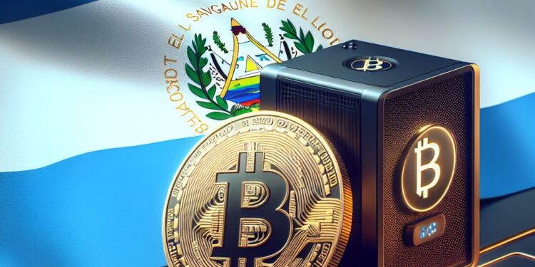 El Salvador, de la mano de Bukele, promueve proyectos educativos sobre Bitcoin y su minería. Fuente: Microsoft Image Creator.