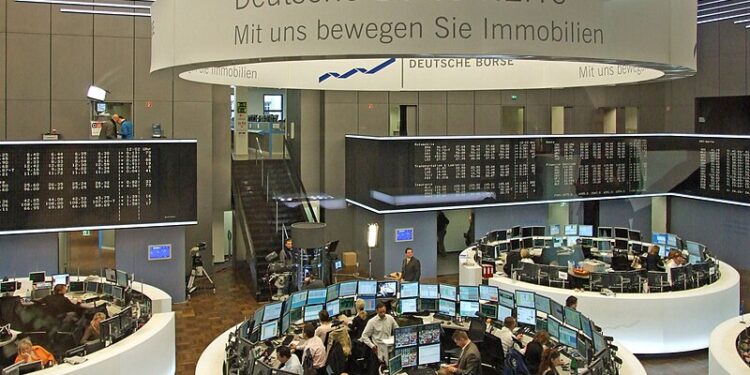 Deutsche Börse, la Bolsa de valores más grande Alemania, se interesa por bitcoin. Fuente: Wikipedia.