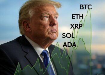 Trump impacta sobre el mercado de las criptomonedas. Fuente: Grok.