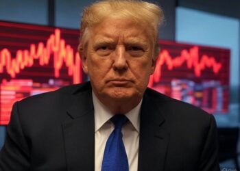 Las políticas económicas de Trump están afectando a los mercados financieros. Fuente: Grok.