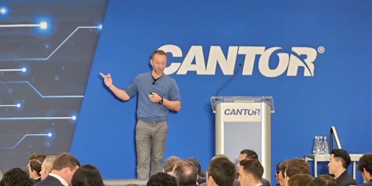 Cantor Fitzgerald gestiona las tenencias de bonos del Tesoro de Estados Unidos que respaldan a USDT. Fuente: X.