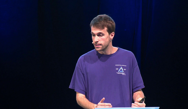 Justin Drake, el desarrollador de Ethereum, en una conferencia.