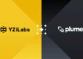 Logos de Yi Labs y Plume Network.
