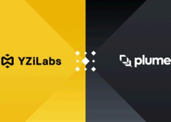 Logos de Yi Labs y Plume Network.