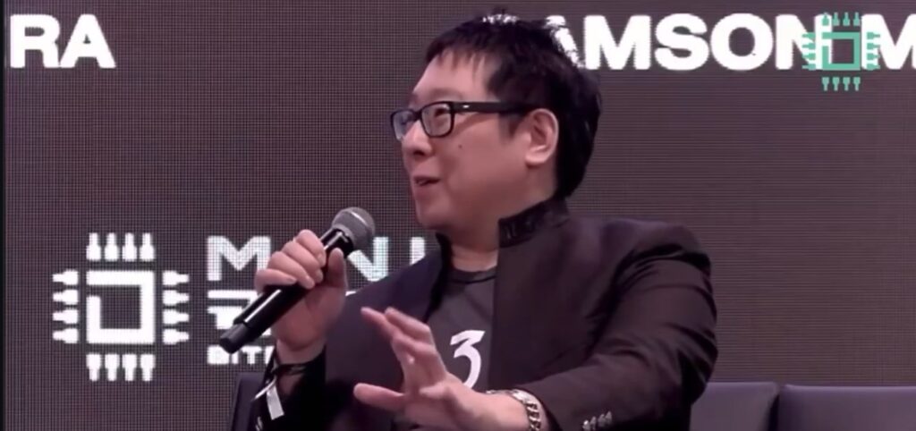 Samson Mow en la conferencia Mining Disrupt 2025