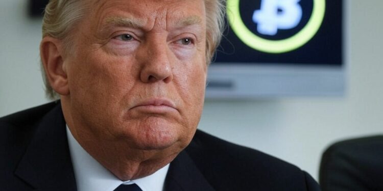 Trump anunció la orden de la esperada reserva nacional de bitcoin. Fuente: Grok.