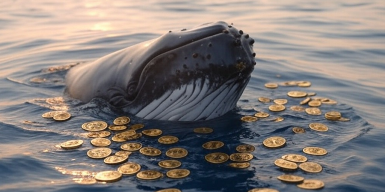 Ballenas acumulan BTC en medio de la caída del mercado. Fuente: GROK.
