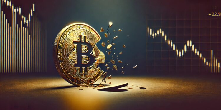 Alerta para los inversores: Schiff estima que BTC podría desplomarse hasta los USD 20.000 si el Nasdaq sigue cayendo. Fuente: ChatGPT.