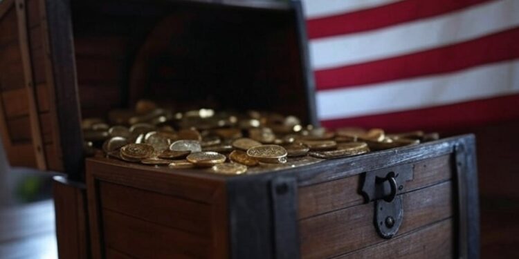 La reserva de Estados Unidos incluirá más que bitcoin, según anunció Trump. Fuente: Grok.