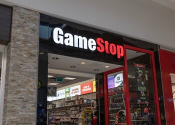 Tienda física de Gamestop.