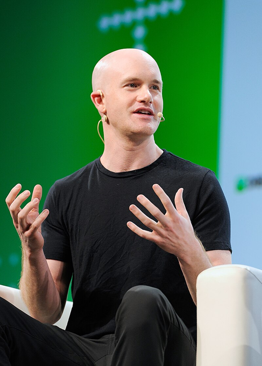 Brian Armstrong, fundador de Coinbase.