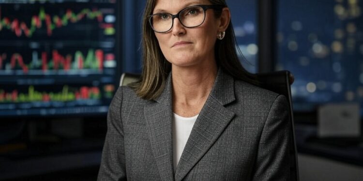 Cathie Wood, CEO de Ark Invest, tiene un visión positiva para la economía en los próximos meses. Fuente: Grok.