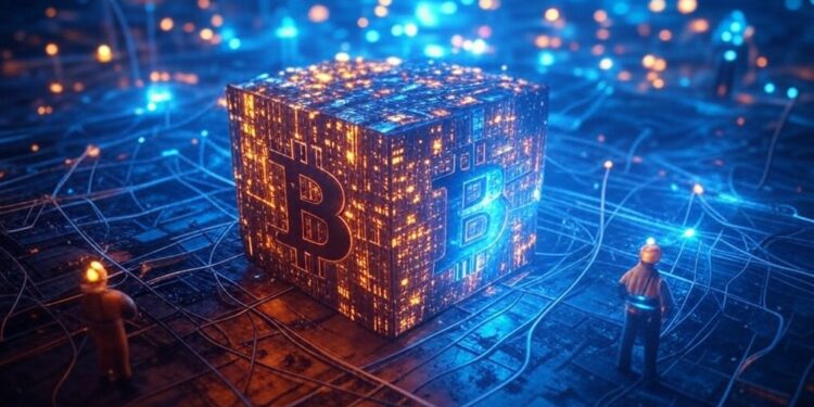 Demand Pool apuesta a una red Bitcoin más descentralizada. Fuente: Microsoft Image Creator.