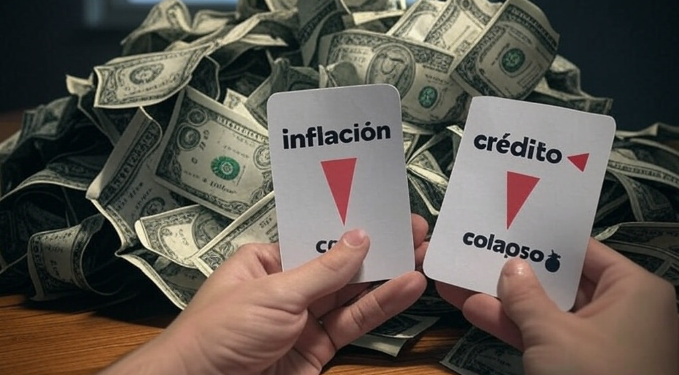 inflación-crédito-colapso-Estados Unidos.