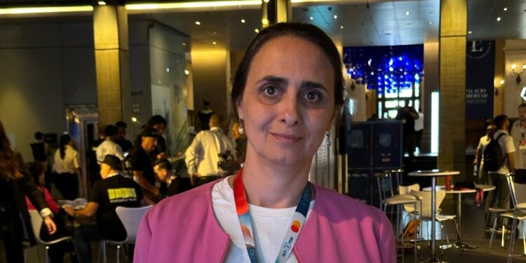 Lorena Fabris en Merge 2025, Buenos Aires