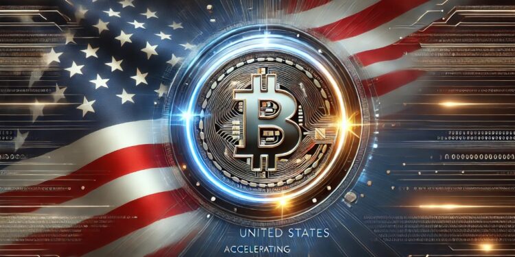 La nueva visa que propone Trump podría vincularse con bitcoin y dinamizar la economía. Fuente: ChatGPT.