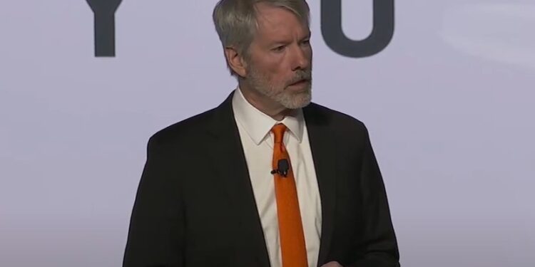 Según Michael Saylor, bitcoin es el activo del mañana, una ideología que resuena a través del tiempo. Fuente: captura de pantalla - Youtube @ForwardGuidanceBW