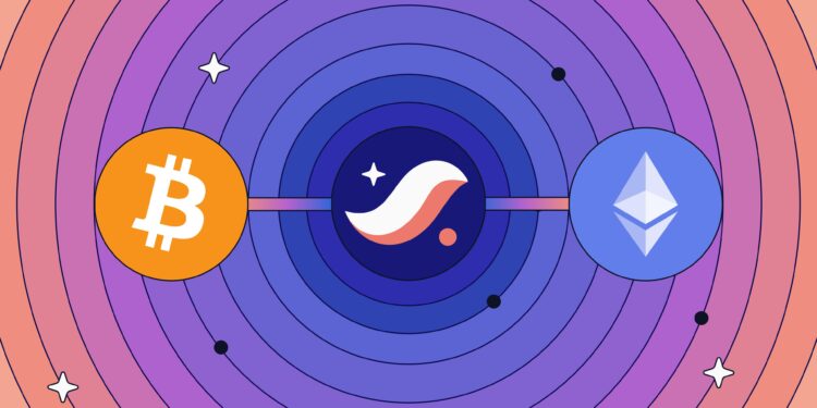 Starknet une Ethereum y Bitcoin