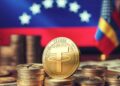 Imagen generada por IA sobre la stablecoin Tether y Venezuela.
