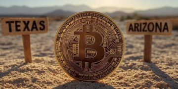 Bitcoin sobre territorio de Arizona
