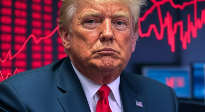 Los inversionistas temen que Trump esté forzando una recesión. Fuente: GROK.