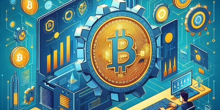 Imagen creada por IA inspirada en el análisis On-chain