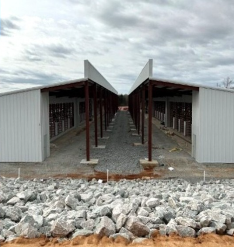Centro de minería de bitcoin de la empresa CleanSpark, ubicado en la ciudad de Jakson, Tennessee.