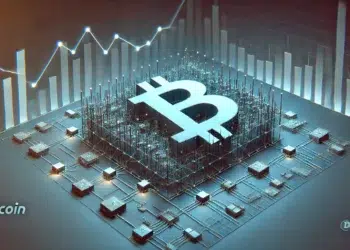 Usuarios de la red Bitcoin están menos activos. Fuente: Microsoft Image Creator.