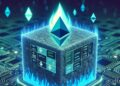 Un bloque de Ethereum procesando transacciones.