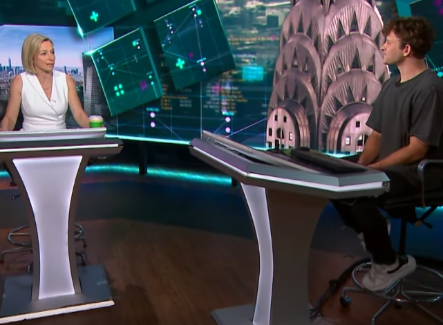 Jack Mallers entrevistado por Bloomberg.
