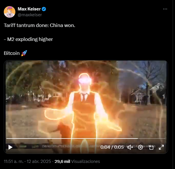 Para Max Keiser los bancos centrales están "imprimiendo dinero" para gestionar las crisis, lo que, según él, erosiona la confianza en el dinero fíat.