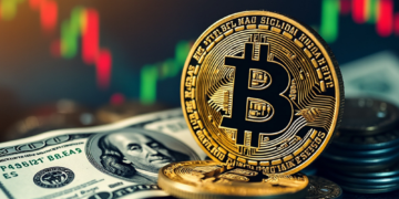 Bitcoin se posiciona como un activo poderoso frente un dólar estadounidense en picada. Fuente: Grok.