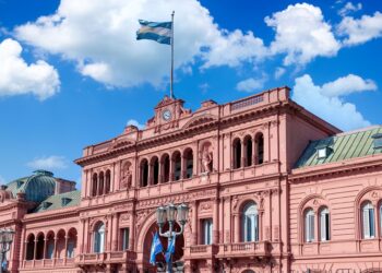 Casa Rosada, palacio de gobierno de Argentina.