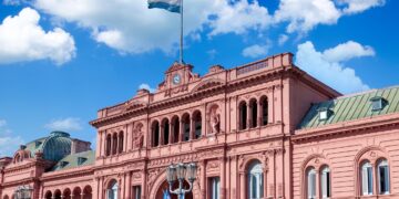 Casa Rosada, palacio de gobierno de Argentina.