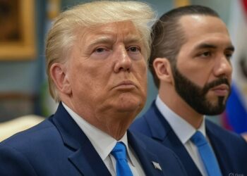 donald trump y nayib bukele cerca de reunirse