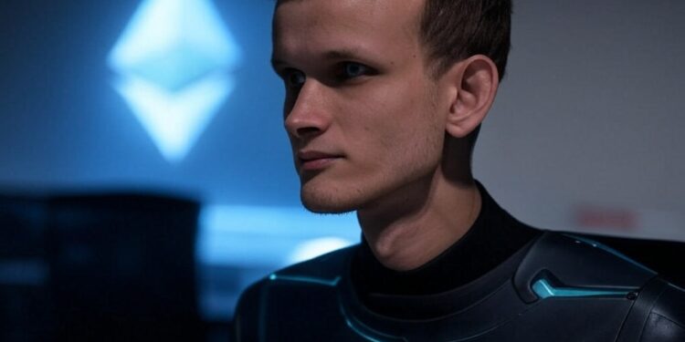 Vitalik Buterin trabajando en el desarrollo de Ethereum.