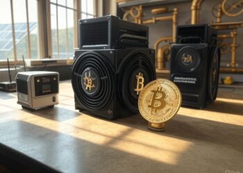 dos mini ASIC destinados a la minería de BTC.