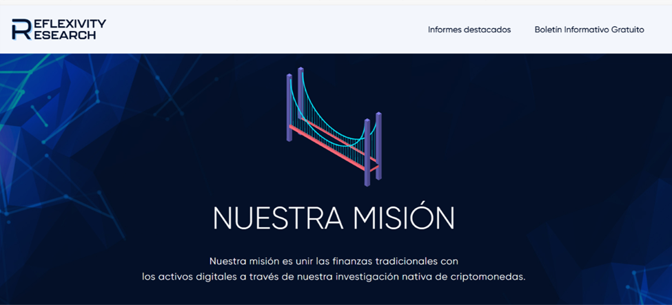 Página web de reflexivity research.