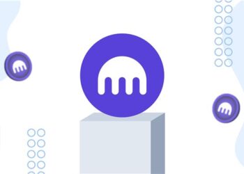 Logo de Kraken en azul
