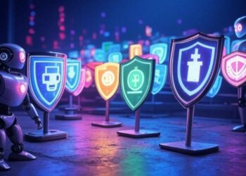 Escudos de defensa contra robots
