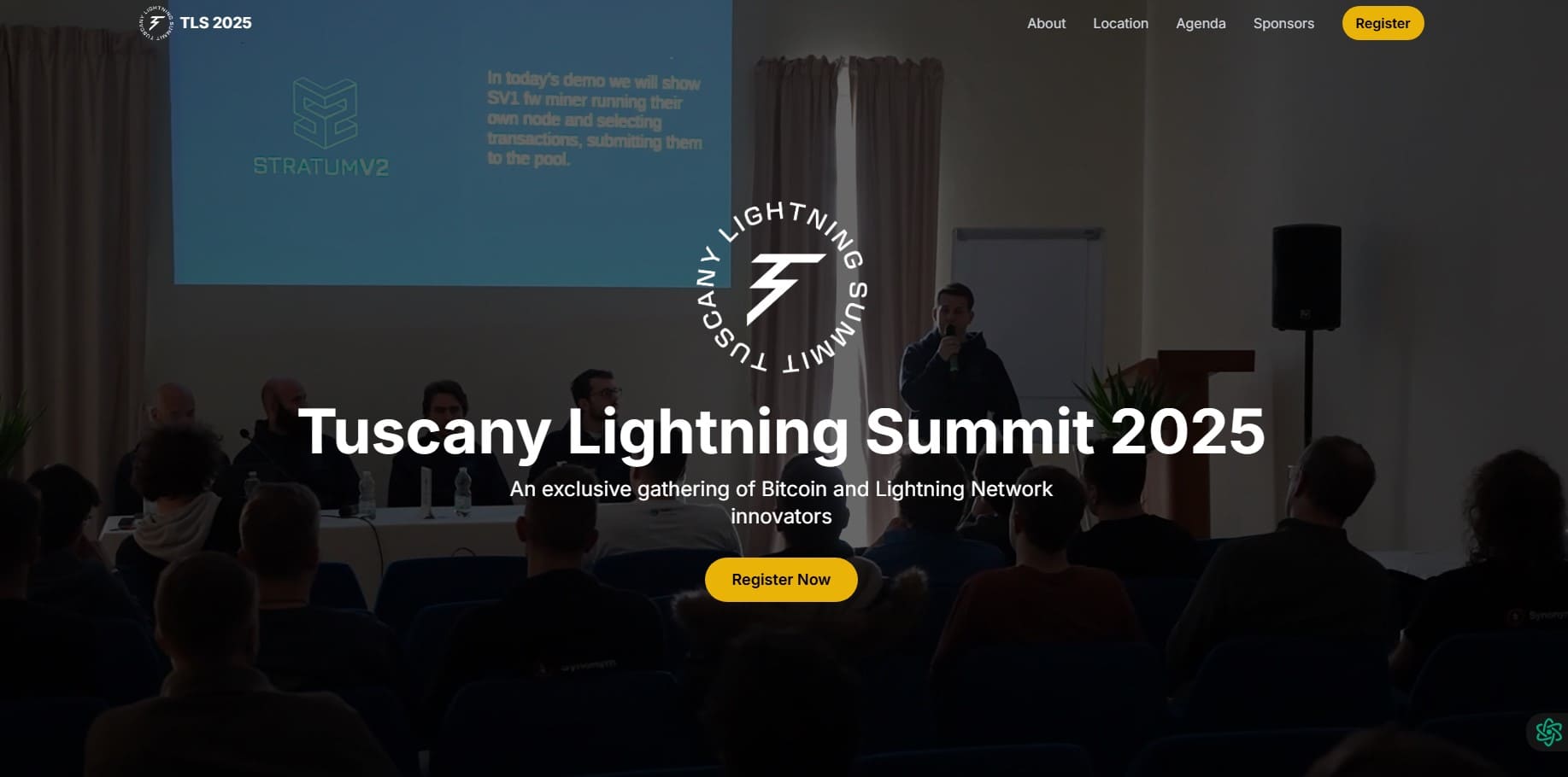 Tuscany Lightning Summit 2025